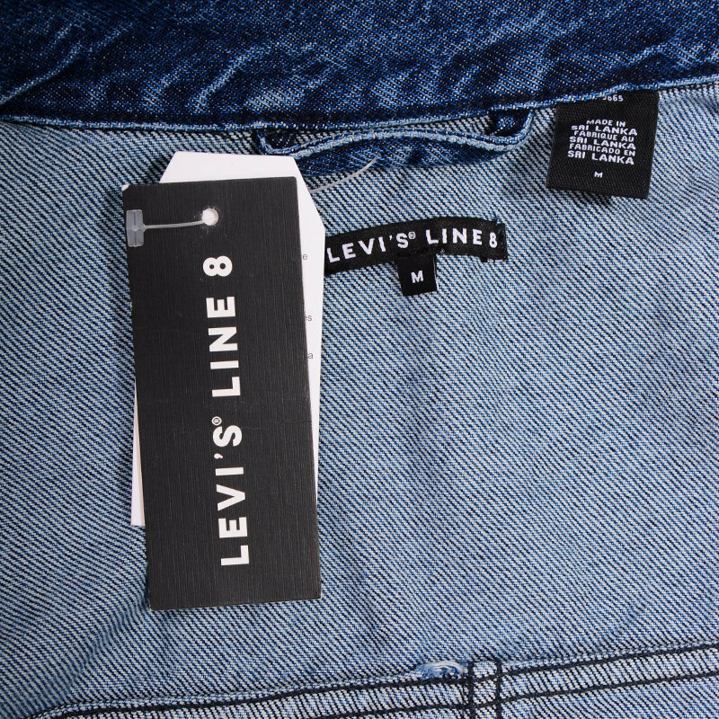 LEVIS S40116 Denim TRUCKER Mens Jeans Jacket Regular Fit Cotton Blue  Boyfriend